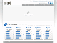 Tablet Screenshot of metamediainc.com
